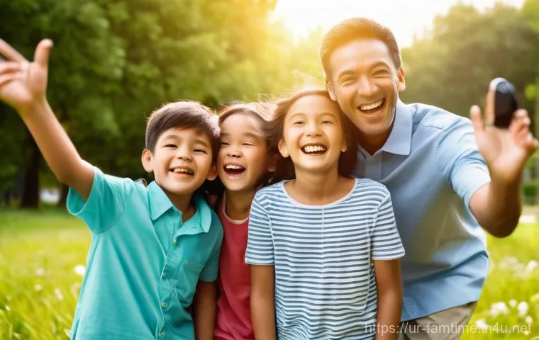 가족과 함께하는 사진 공모전 - **Prompt: Joyful Family Photo Contest Moment**
"A vibrant, high-resolution photo capturing a div...