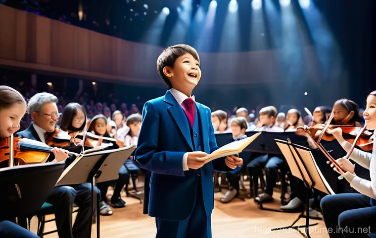 아이와 함께하는 오케스트라 감상 - **Prompt 1: Pre-Concert Discovery at Home**
"A cozy, sunlit living room at home. A kind, smiling... 아이와 함께하는 오케스트라 감상 - **Prompt 1: Pre-Concert Discovery at Home**
"A cozy, sunlit living room at home. A kind, smiling...